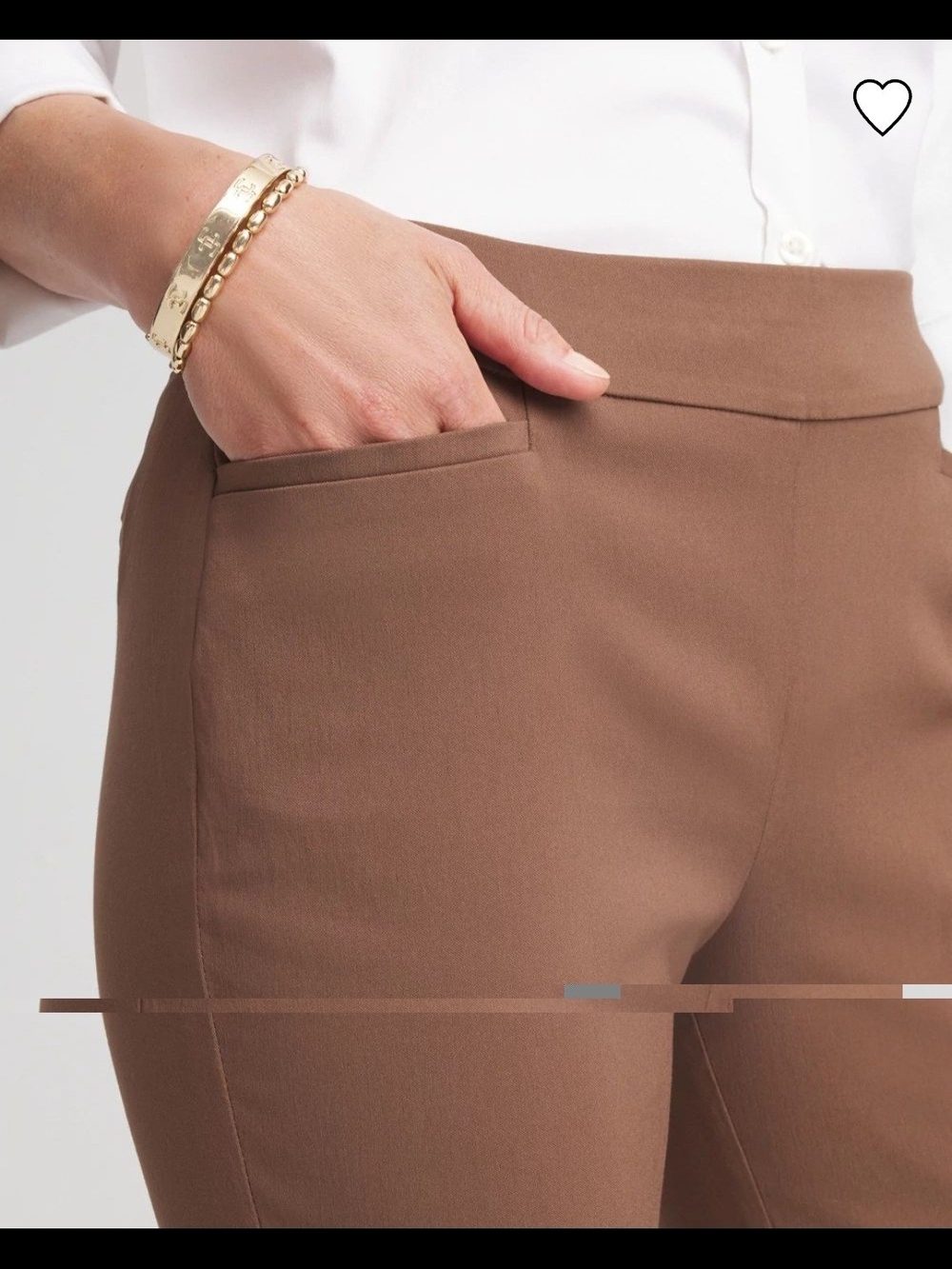 Chico's Slim Ankle Pants Brigitte Slim leg - Picture 4 of 5